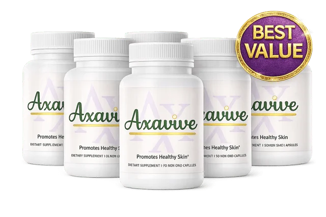 Axavive 6 bottles - Most Popular package